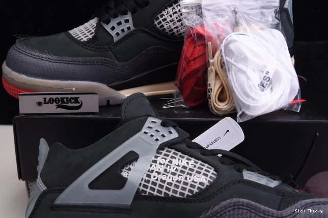 Kicked Out Shoe Store Retro Bred Air CV9388-001 Off Jordan White 4 x 0722
